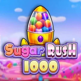 Sugar Rush 1000 logo by Pragmatic Play Spinline Casino