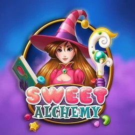 Sweet Alchemy slot logo by Play’n GO at Spinline Casino