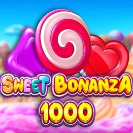 Sweet Bonanza 1000 slot visual from Pragmatic Play available on spinlinescasino.com